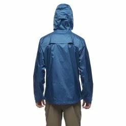 Black Diamond Shop -Black Diamond Shop black diamond treeline rain shell veste impermeable homme astral blue 1